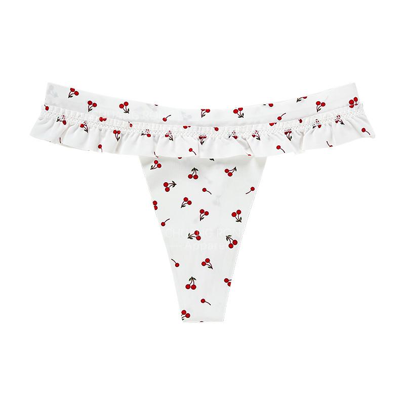 European and American sexy fashion fungus waist girl panties pure cotton crotch seamless breathable thin fitness thong S
European and American sexy fashion fungus waist girl panties pure cotton crotch seamless breathable thin fitness thong S