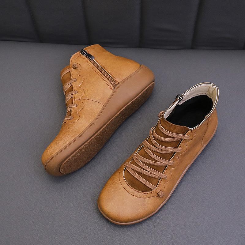 Retro Women s Casual Large Size Short Boots - Autumn/Winter Flat Style 38
Retro Women s Casual Large Size Short Boots - Autumn/Winter Flat Style 38