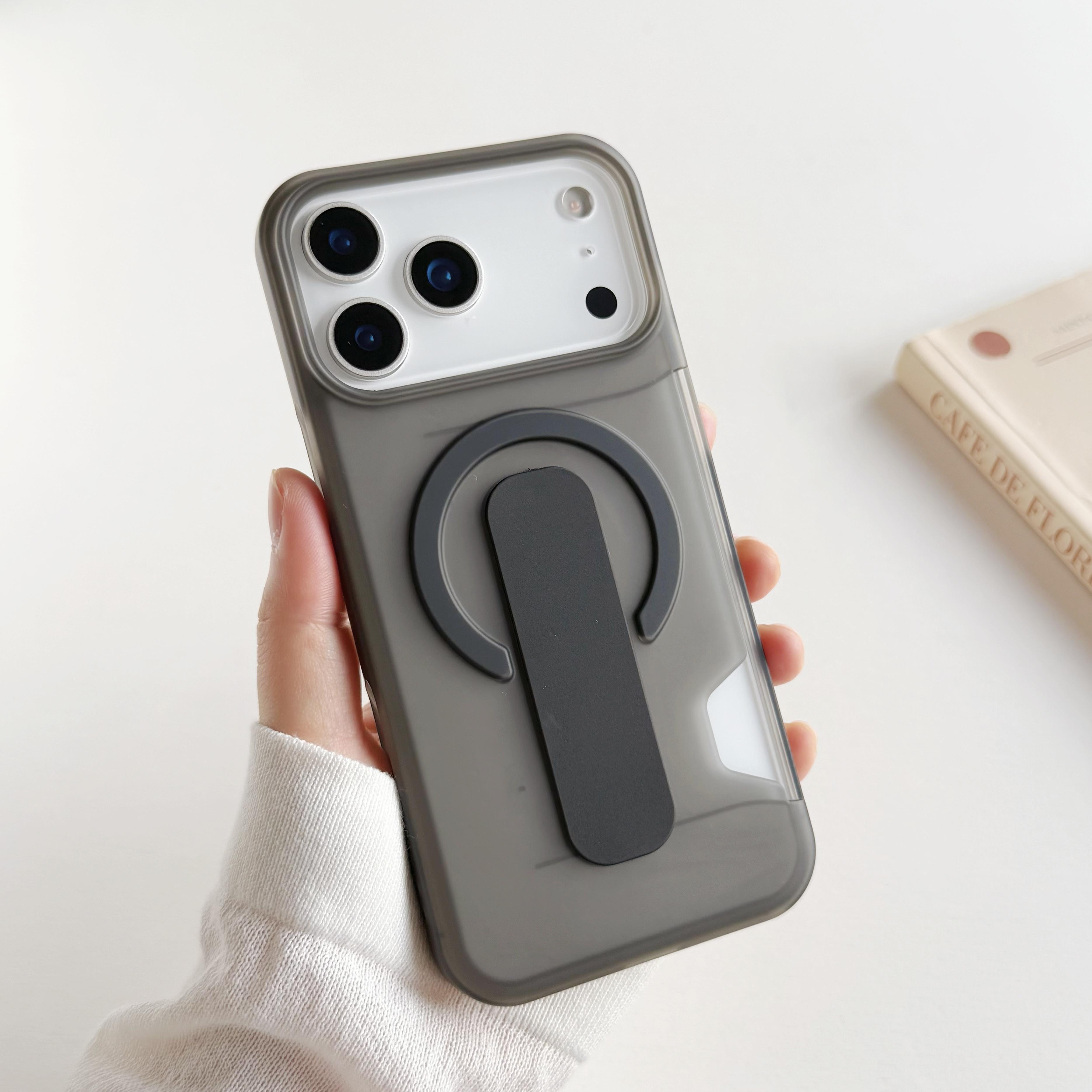 Translucent Grip Holder Card Slot Shockproof Case for Apple iPhone 17 16 15 14 13 Pro Max For Magsafe Charge Magnetic Cover Capa For iPhone 15 Pro
Translucent Grip Holder Card Slot Shockproof Case for Apple iPhone 17 16 15 14 13 Pro Max For Magsafe Charge Magnetic Cover Capa For iPhone 15 Pro