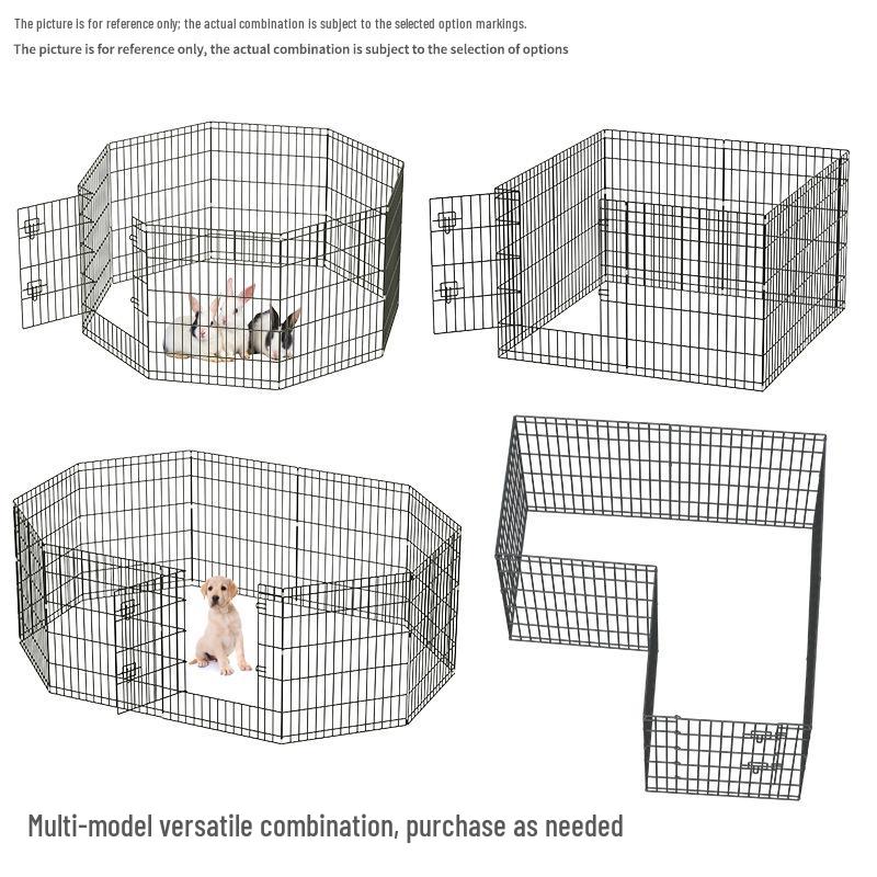 Indoor Pet Fence & Cage for Medium and Small Dogs - Teddy Edition 60x60 (4 Panels with Gate) чёрный
Indoor Pet Fence & Cage for Medium and Small Dogs - Teddy Edition 60x60 (4 Panels with Gate) чёрный