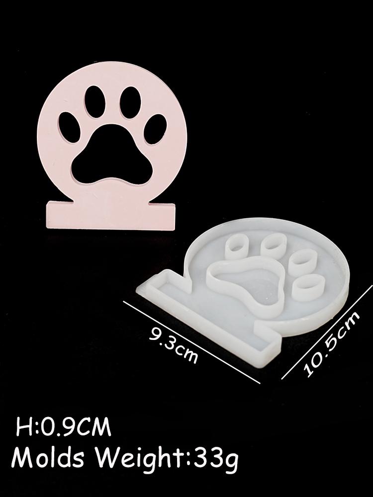 Cute Dog Claw Candlestick Silicone Mold Plaster Resin Candle Holder Ornament Mould DIY Candle Stand Craft Cement Mold Home Decor
Cute Dog Claw Candlestick Silicone Mold Plaster Resin Candle Holder Ornament Mould DIY Candle Stand Craft Cement Mold Home Decor