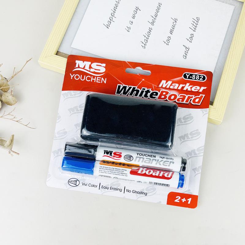 4-Color Whiteboard Marker Set with Erasers for Meetings & Teaching
4-Color Whiteboard Marker Set with Erasers for Meetings & Teaching