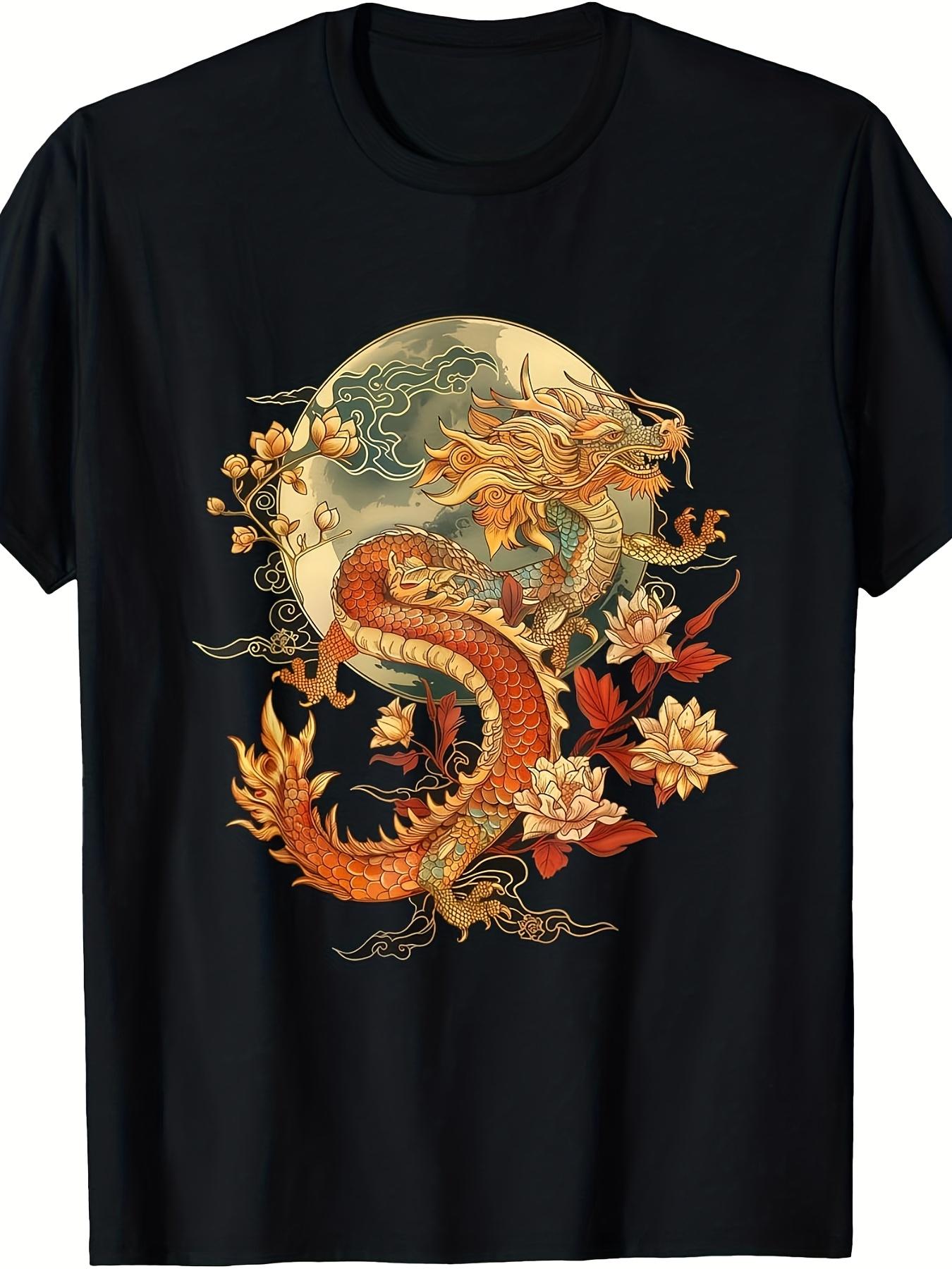 Crimson Lunar Floral Dragon Art Noveau T-ShirtSame style for men and women 2025 summer short-sleeved printed T-shirt pure cotton 220G S разноцветный
Crimson Lunar Floral Dragon Art Noveau T-ShirtSame style for men and women 2025 summer short-sleeved printed T-shirt pure cotton 220G S разноцветный