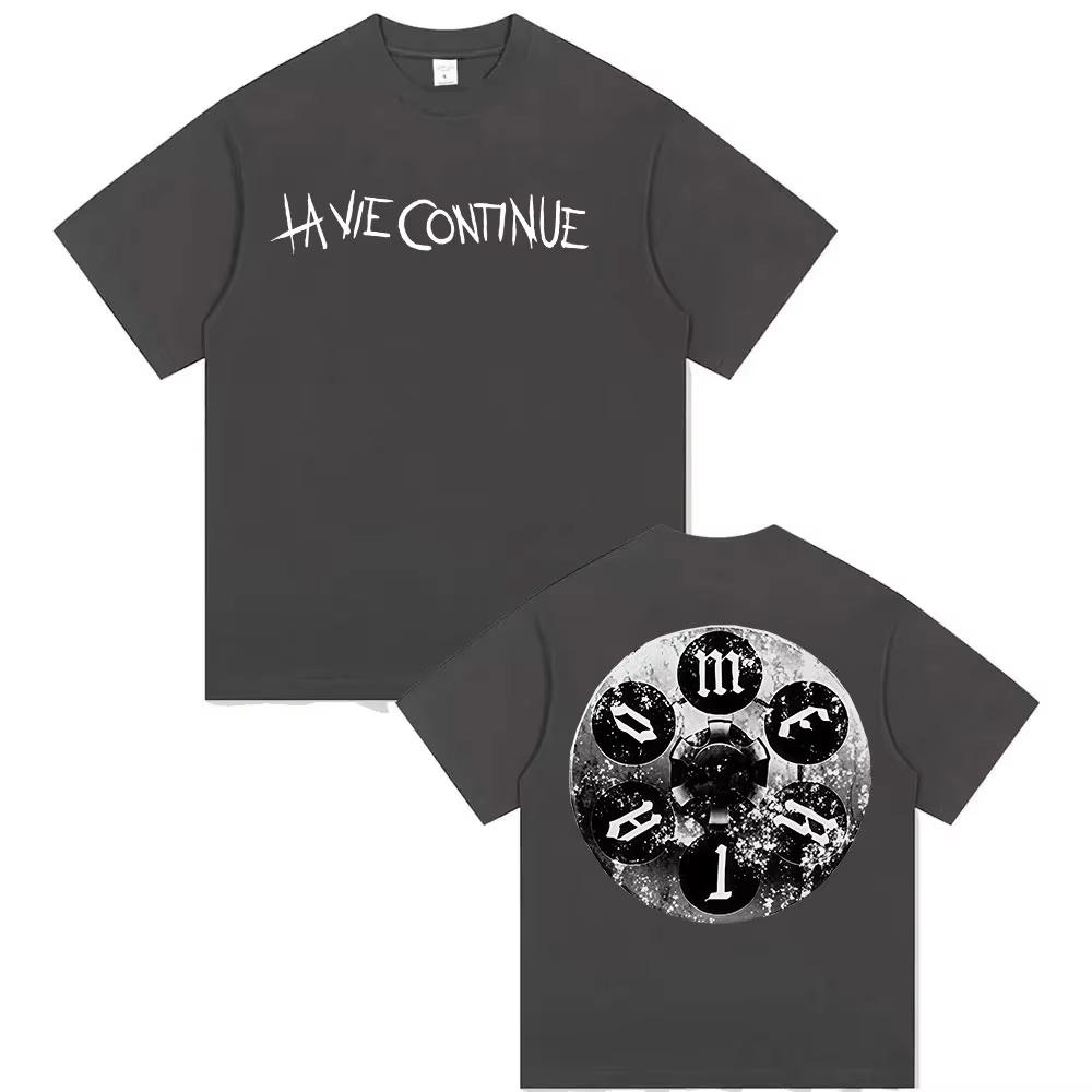 La Vie Continue Maes Album Merch T Shirt Unisexs Punk Retro Cotton Tshirts Unisex Hip Hop Gothic Clothing Tshirt 4XL
La Vie Continue Maes Album Merch T Shirt Unisexs Punk Retro Cotton Tshirts Unisex Hip Hop Gothic Clothing Tshirt 4XL