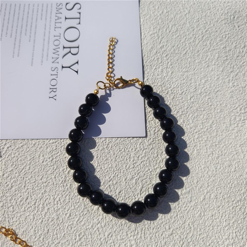 Pearl Beaded Necklace Cat and Dog Premium Color Handmade Necklace Ornament Collar Cute Wind Pet Dog XL 35-40CM чорний
Pearl Beaded Necklace Cat and Dog Premium Color Handmade Necklace Ornament Collar Cute Wind Pet Dog XL 35-40CM чорний