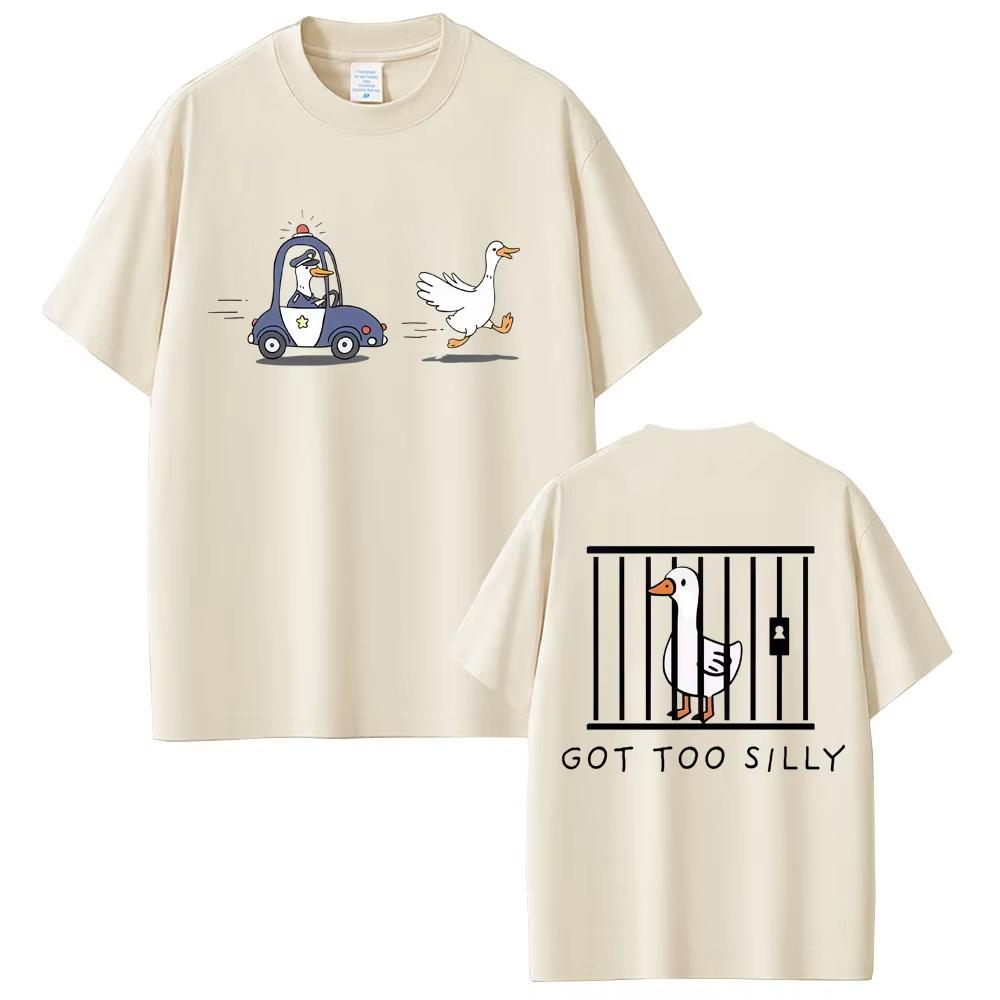 Got Too Silly Goose Funny Meme Graphic T-Shirt Men Women Casual Cotton Vintage Short Sleeve Oversized Tee Shirt StreetwearUnisex S
Got Too Silly Goose Funny Meme Graphic T-Shirt Men Women Casual Cotton Vintage Short Sleeve Oversized Tee Shirt StreetwearUnisex S