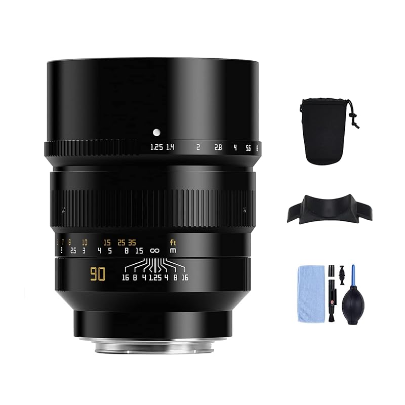 TTArtisan 90mm F1.25 full frame camera lens sony E mount A9 A7 A7C A7II A7III A7R A7RII A7RIII A7RIV A7S A7SII A7SIII Compatible with
TTArtisan 90mm F1.25 full frame camera lens sony E mount A9 A7 A7C A7II A7III A7R A7RII A7RIII A7RIV A7S A7SII A7SIII Compatible with