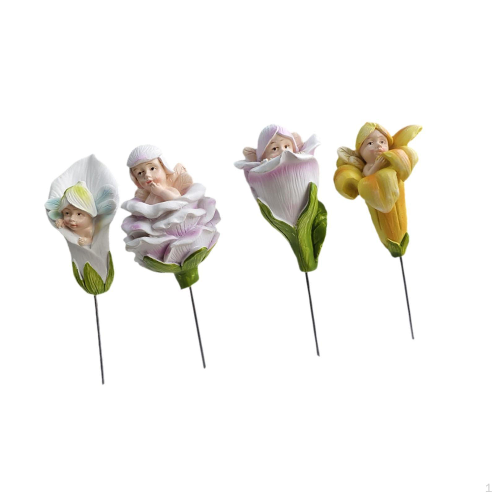 Fairy Plant Pot Stakes Miniature Statues Ornaments Creative Yard Decorations Resin Craft for
Fairy Plant Pot Stakes Miniature Statues Ornaments Creative Yard Decorations Resin Craft for