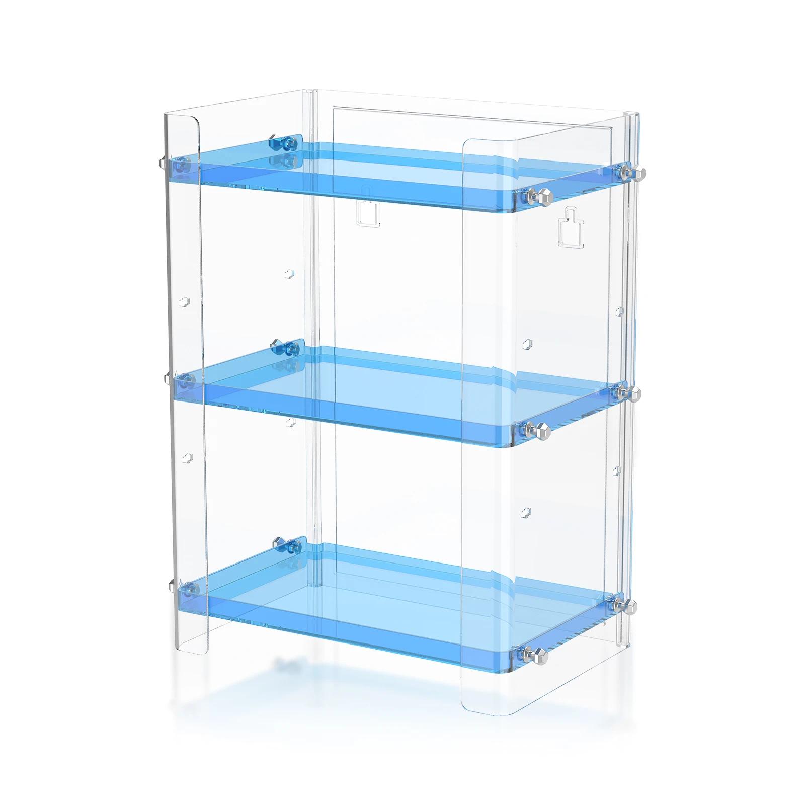 3 Tier Display Rack Desktop Multipurpose Transparent Adjustable Storage Shelf for for CD Media Cosmetics Doll models Organizer
3 Tier Display Rack Desktop Multipurpose Transparent Adjustable Storage Shelf for for CD Media Cosmetics Doll models Organizer