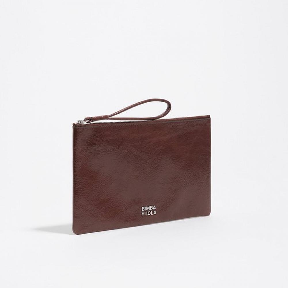 Bimba Y Lola Leather Clutch Medium Brown B265aid003brf Brown/FREE
Bimba Y Lola Leather Clutch Medium Brown B265aid003brf Brown/FREE