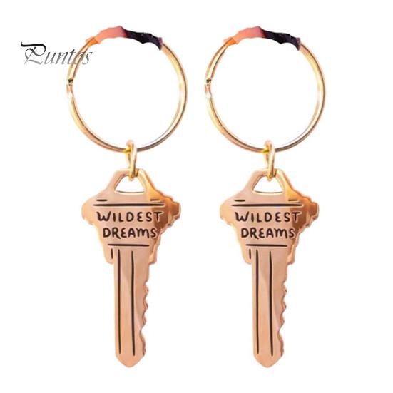 1/2/4 шт. брелок для ключей Wildest Dreams, прочный металлический портативный золотой брелок в форме ключа, держатель для сумки, рюкзака, подвесного украшения, подарка на выпускной 2pcs
1/2/4 шт. брелок для ключей Wildest Dreams, прочный металлический портативный золотой брелок в форме ключа, держатель для сумки, рюкзака, подвесного украшения, подарка на выпускной 2pcs