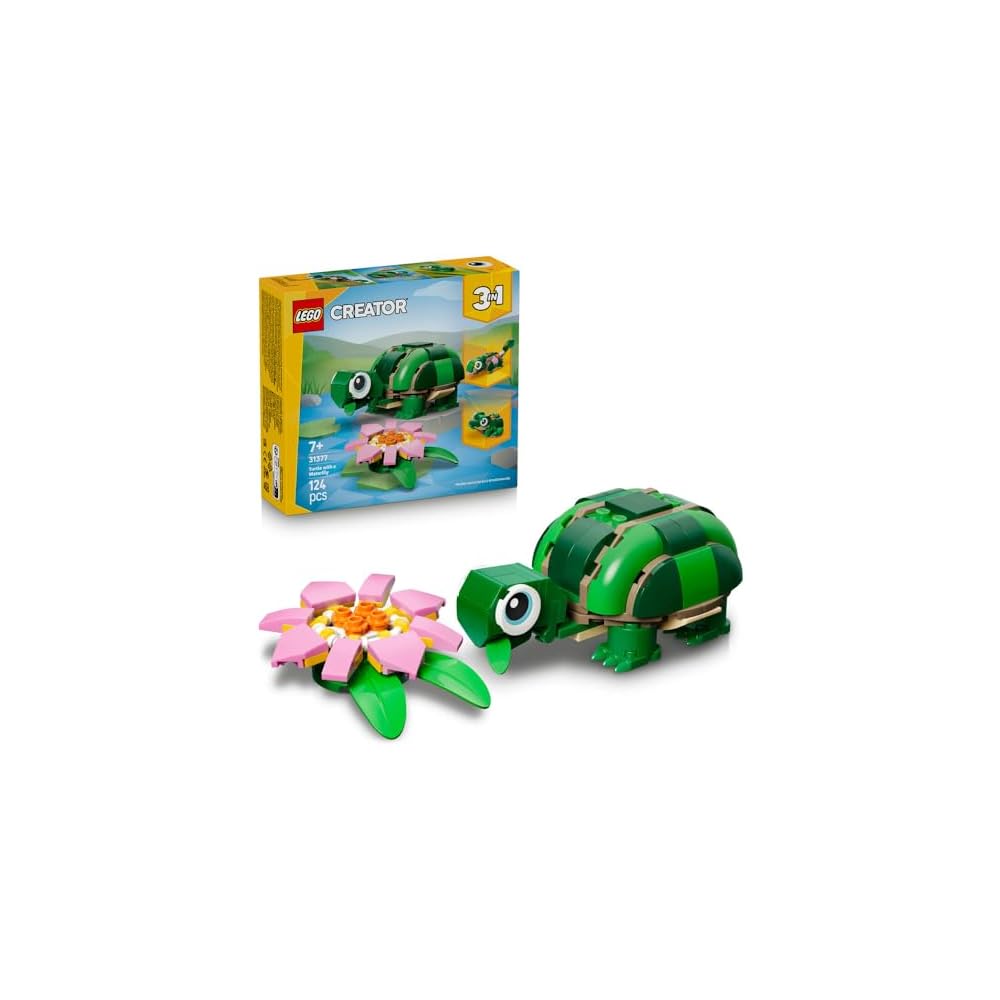 LEGO Creator Turtle s Waterfront Stroll Building Set 7-9 Years Old Kids Toy Animal Blocks
LEGO Creator Turtle s Waterfront Stroll Building Set 7-9 Years Old Kids Toy Animal Blocks