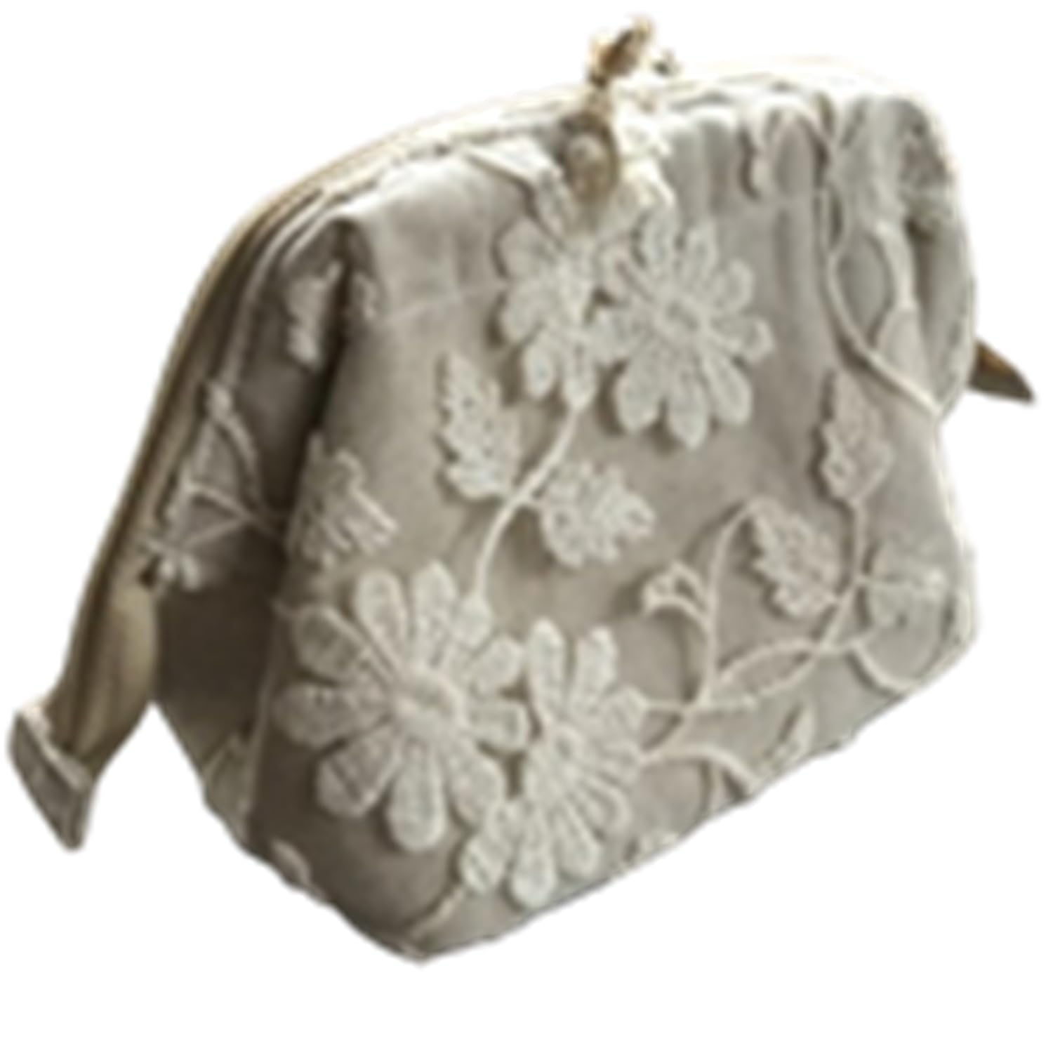 Vivienne Cotton Flower Series Lace Embroidered Small Item Box Pouch, 12 x 15 x 10 cm, Beige, WK0225A6
Vivienne Cotton Flower Series Lace Embroidered Small Item Box Pouch, 12 x 15 x 10 cm, Beige, WK0225A6