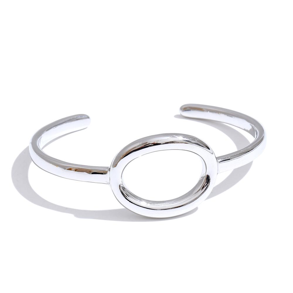 Yhpup 63mm Stainless Steel Oval Hollow Cuff Bracelet Bangle Gold & Platinum Plated Waterproof Wrist Jewelry Accessories
Yhpup 63mm Stainless Steel Oval Hollow Cuff Bracelet Bangle Gold & Platinum Plated Waterproof Wrist Jewelry Accessories