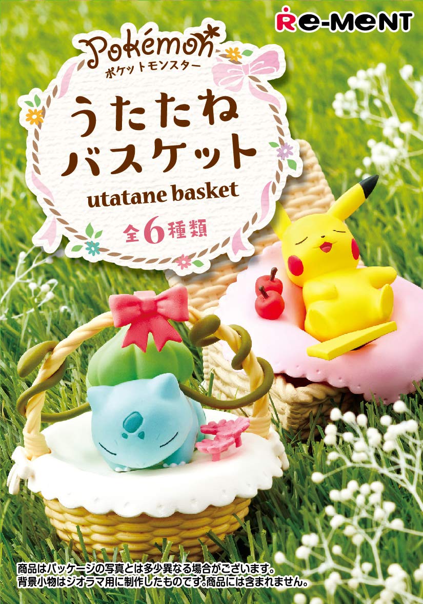 Pokemon Utatane Basket Полный набор из 6 конфетных игрушек и жевательной резинки (Карманные Монстры)
Pokemon Utatane Basket Полный набор из 6 конфетных игрушек и жевательной резинки (Карманные Монстры)