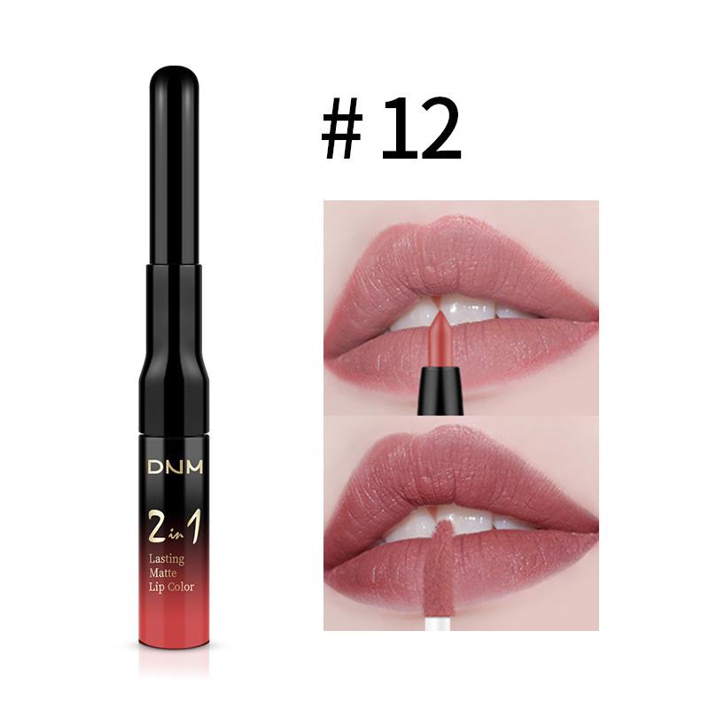 DNM Антипригарний блиск для губ Easy Color Pigmentation Matte Matte Double Head Gloss Lip Liner Lip Liner 2-in-1 Lip Glaze
DNM Антипригарний блиск для губ Easy Color Pigmentation Matte Matte Double Head Gloss Lip Liner Lip Liner 2-in-1 Lip Glaze