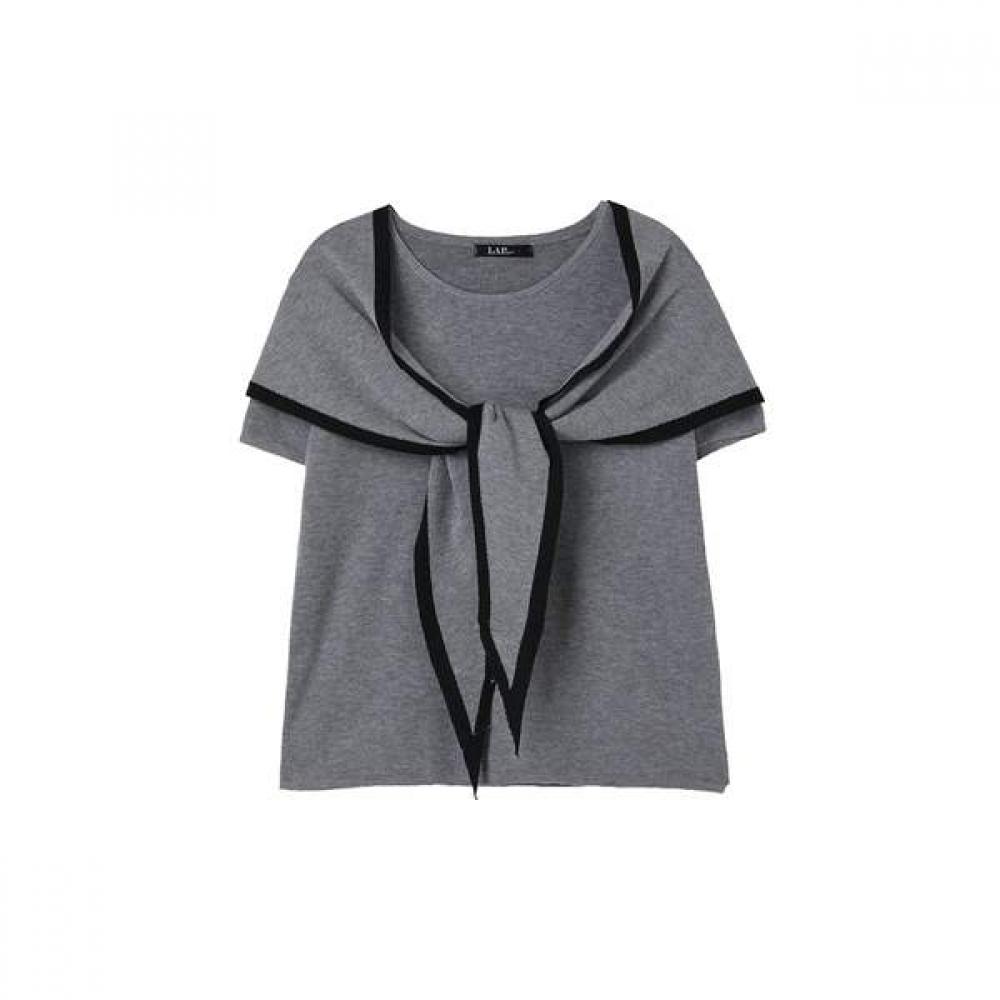 Lap Scarf Short Sleeve Knit As2kh540 GE (gray)/FF
Lap Scarf Short Sleeve Knit As2kh540 GE (gray)/FF