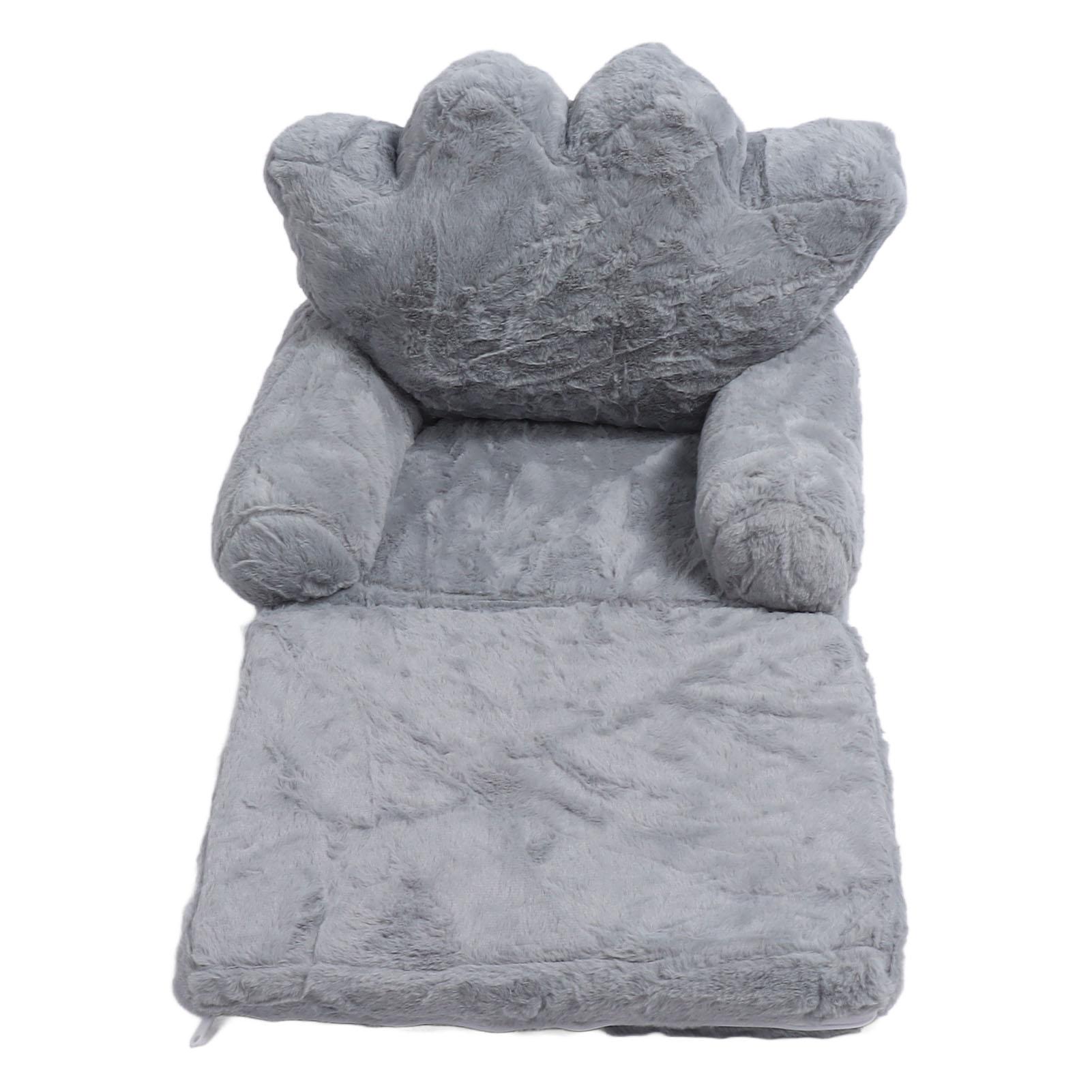 Folding Crown Seat Cushion Chair Cushion Girl Princess Baby Children Small Sofa with Backrest Rabbit Hair Gray 2 Layers
Folding Crown Seat Cushion Chair Cushion Girl Princess Baby Children Small Sofa with Backrest Rabbit Hair Gray 2 Layers