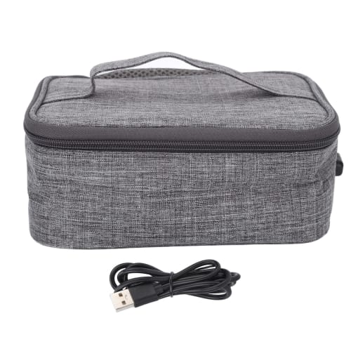 USB Heated Lunch Box, Large Capacity Waterproof Oxford Cloth Food Warmer, Lightweight Portable Heated Lunch Box for Home Office Travel
USB Heated Lunch Box, Large Capacity Waterproof Oxford Cloth Food Warmer, Lightweight Portable Heated Lunch Box for Home Office Travel