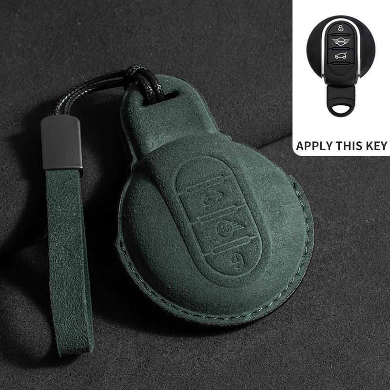 Suede Leather Car Remote Fob Key Case For BMW MINI COOPER S ONE JCW F54 F55 F56 F57 F60 CLUBMAN COUNTRYMAN Keychain Accessories
Suede Leather Car Remote Fob Key Case For BMW MINI COOPER S ONE JCW F54 F55 F56 F57 F60 CLUBMAN COUNTRYMAN Keychain Accessories