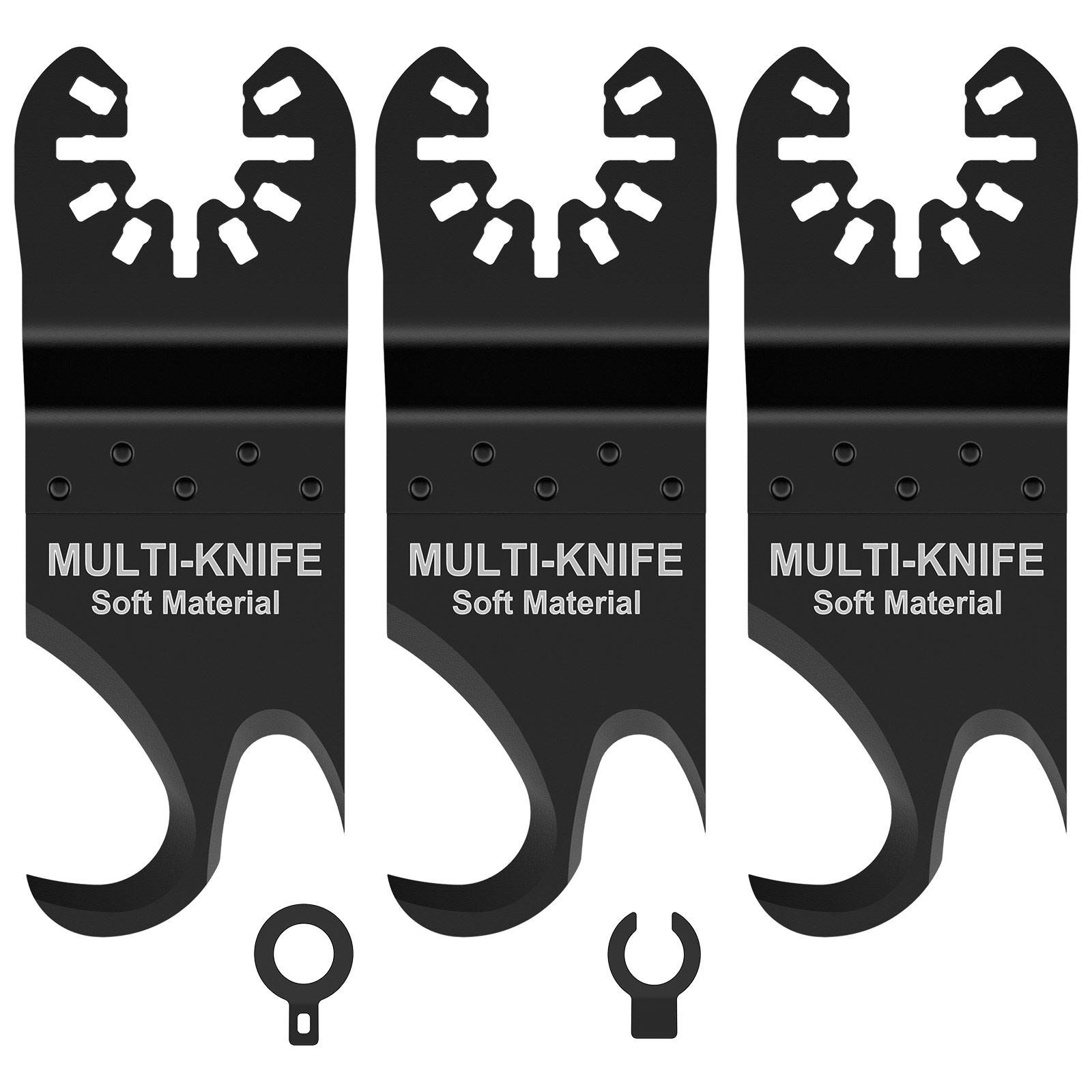 Double Hook Knife Blade Oscillating Saw Blades Swinging Saw Blade Cutting Trimming Wood Nails Carpet Plastic Multitool Blades чёрный
Double Hook Knife Blade Oscillating Saw Blades Swinging Saw Blade Cutting Trimming Wood Nails Carpet Plastic Multitool Blades чёрный