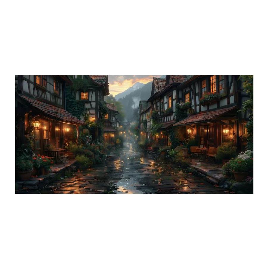 Evening Street House Large Size Diamond Painting Landscape Diy Full Square Round Drill Rhinestone Embroidery Mosaic Cross Stitch Kits Round drill 30x60cm
Evening Street House Large Size Diamond Painting Landscape Diy Full Square Round Drill Rhinestone Embroidery Mosaic Cross Stitch Kits Round drill 30x60cm