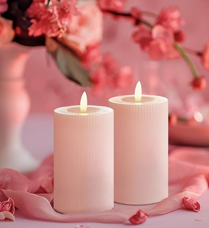 LED Candle Light with Remote Control 15cm Set of 2 Battery Operated Candles with Timer Wedding Christmas Atmospheric Candle Light - Function, Pink, розовый
LED Candle Light with Remote Control 15cm Set of 2 Battery Operated Candles with Timer Wedding Christmas Atmospheric Candle Light - Function, Pink, розовый