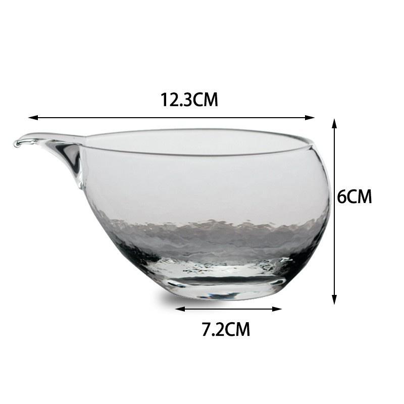 Japanese Style Handmade 160ml Hammer Eagle Beak Glass Tea Pitcher Fair Mug Kungfu Tea Set ChaHai
Japanese Style Handmade 160ml Hammer Eagle Beak Glass Tea Pitcher Fair Mug Kungfu Tea Set ChaHai