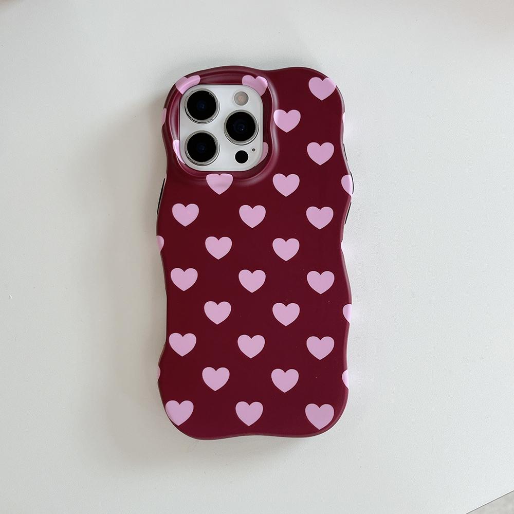 2 IN 1 Cute Heart Wave Edges Shockproof Protective Phone Case for iPhone 17 17pro 17promax 13 14 15 16 16promax Girly Cover Case iPhone 15 Pro
2 IN 1 Cute Heart Wave Edges Shockproof Protective Phone Case for iPhone 17 17pro 17promax 13 14 15 16 16promax Girly Cover Case iPhone 15 Pro