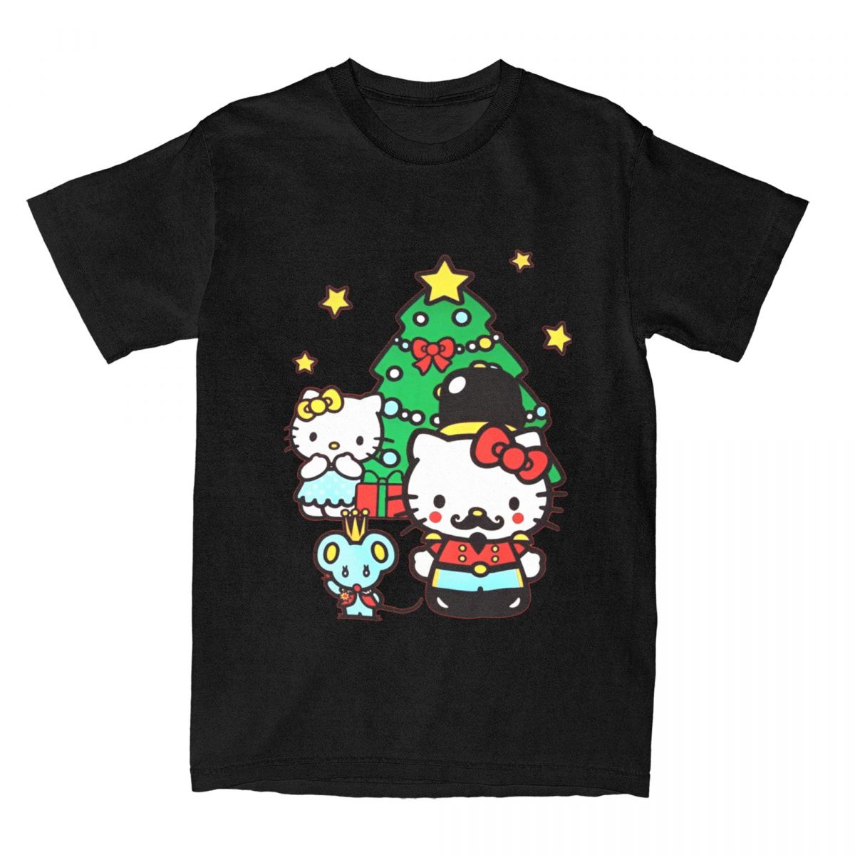 Christmas Hello Kitty Anime T Shirt Unisex Streetwear Cotton T Shirts Summer ONeck Novelty Tees Loose Plus Size Clothes M
Christmas Hello Kitty Anime T Shirt Unisex Streetwear Cotton T Shirts Summer ONeck Novelty Tees Loose Plus Size Clothes M