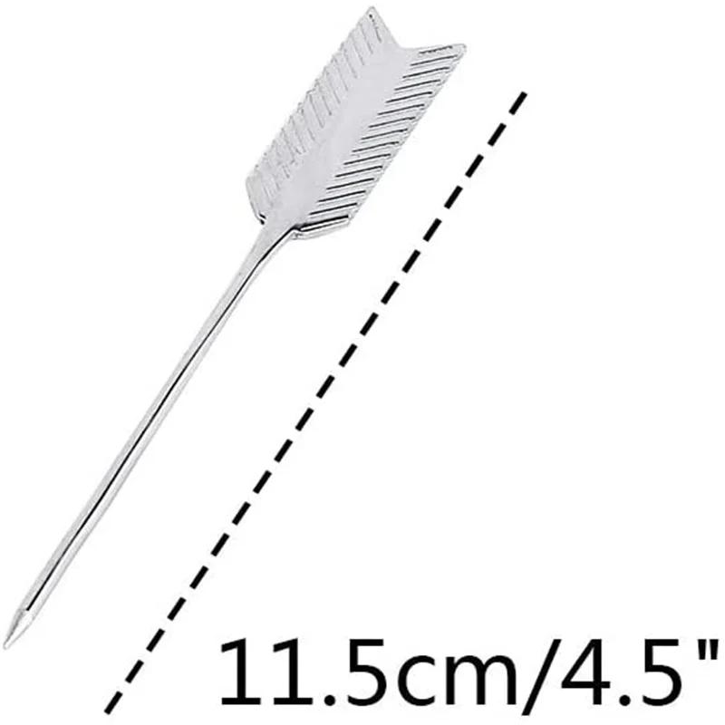 10 pcs Stainless Steel Arrow Cocktail Picks Reusable Drink Picks Martini Picks Toothpicks for Fruit,Cocktail,Party,Wedding
10 pcs Stainless Steel Arrow Cocktail Picks Reusable Drink Picks Martini Picks Toothpicks for Fruit,Cocktail,Party,Wedding