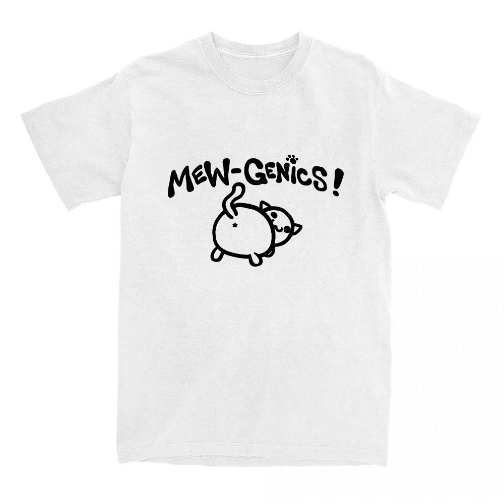 Funny Game MEWGENicS T-shirt Short Sleeve Cotton Women/Men Tshirts Streetwear Unisex Kawaii Cartoon Graphic Print T Shirt Female XXL білий
Funny Game MEWGENicS T-shirt Short Sleeve Cotton Women/Men Tshirts Streetwear Unisex Kawaii Cartoon Graphic Print T Shirt Female XXL білий