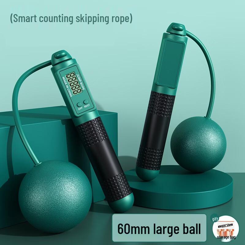 Fumede Smart Counting Skipping Rope with Weighted Ball
Fumede Smart Counting Skipping Rope with Weighted Ball