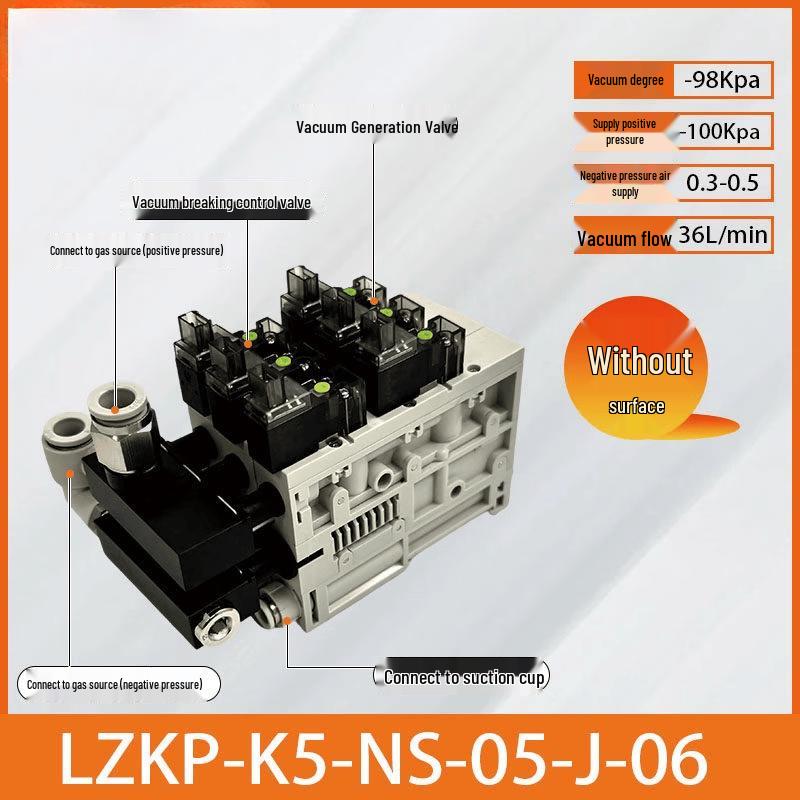 Yunduo LZKP Multi-stage Vacuum Solenoid Valve
Yunduo LZKP Multi-stage Vacuum Solenoid Valve