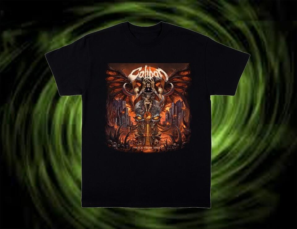 Caliban Share Music Video For Back From Hell T shirt Black S5XL Cotton KN506 Unisex T-Shirt S
Caliban Share Music Video For Back From Hell T shirt Black S5XL Cotton KN506 Unisex T-Shirt S