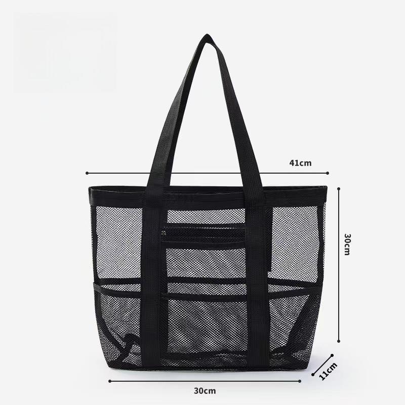 Large Capacity Mesh Beach Bag Portable Travel Organizer for Swimming and Fitness KTB S чёрный
Large Capacity Mesh Beach Bag Portable Travel Organizer for Swimming and Fitness KTB S чёрный