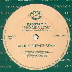 12inch Record BASSCAMP - Find Me A Love CHAMP12334 Champion 1998 UK Dance & Electronica Used
12inch Record BASSCAMP - Find Me A Love CHAMP12334 Champion 1998 UK Dance & Electronica Used