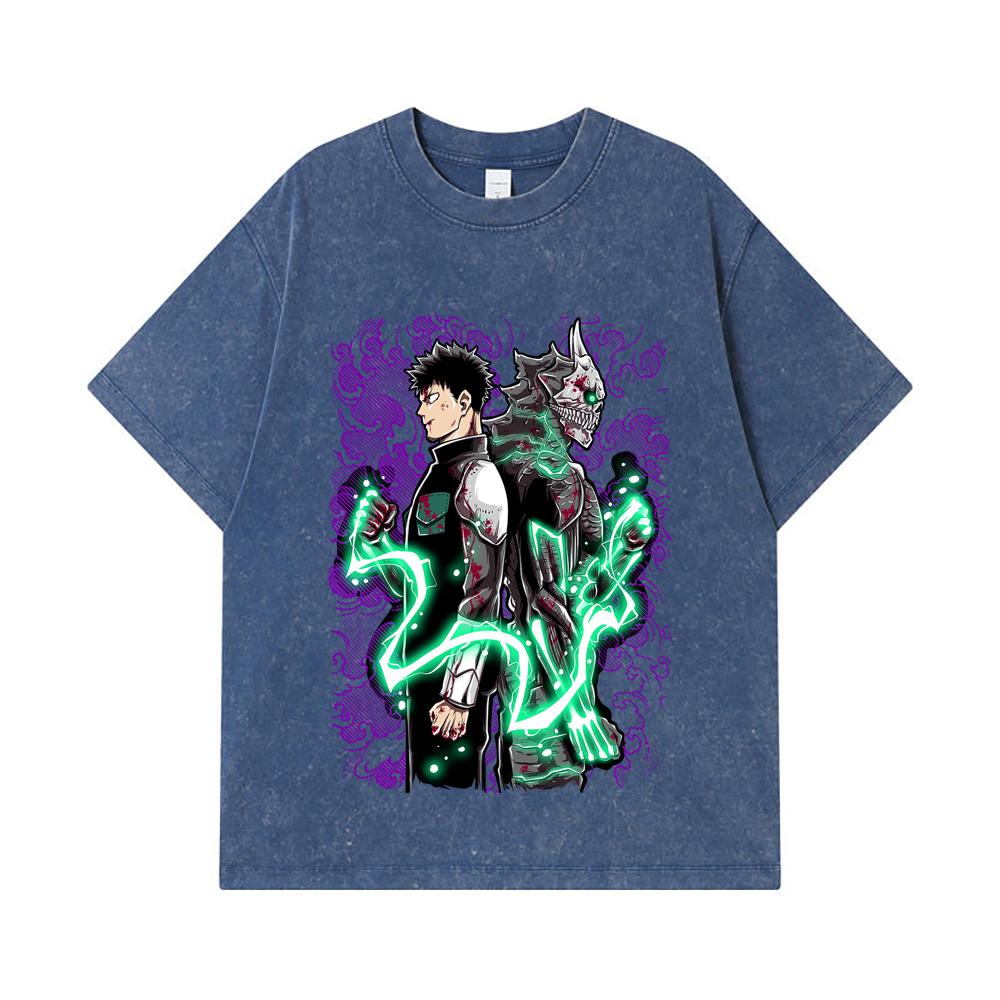 275 GSM Washed T-shirts 100% Cotton Kaiju No 8 V9 Kafka Print Unisex Heavy Cotton T Shirt 2XL королівський синій колір
275 GSM Washed T-shirts 100% Cotton Kaiju No 8 V9 Kafka Print Unisex Heavy Cotton T Shirt 2XL королівський синій колір
