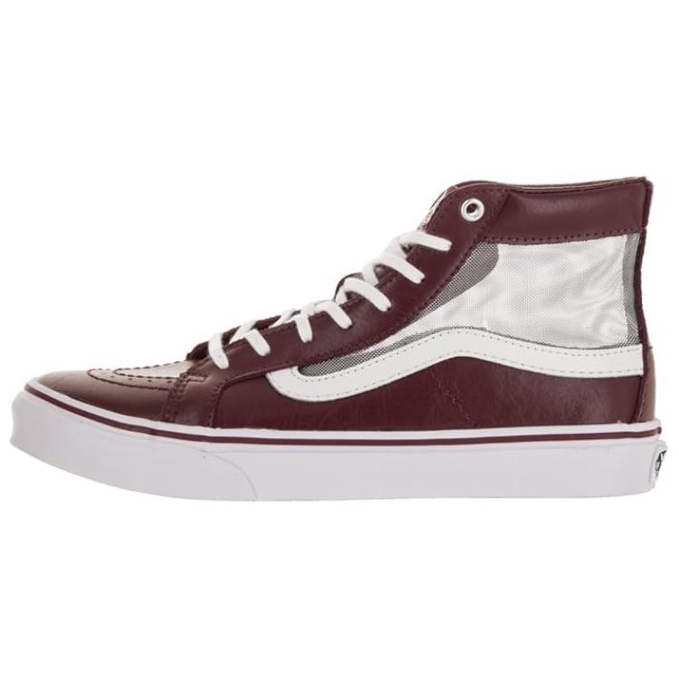 Vans Sk8-Hi Slim Cutout Портвейн Унисекс Кроссовки Красный Настоящий Белый VN0004KZISV 35
Vans Sk8-Hi Slim Cutout Портвейн Унисекс Кроссовки Красный Настоящий Белый VN0004KZISV 35