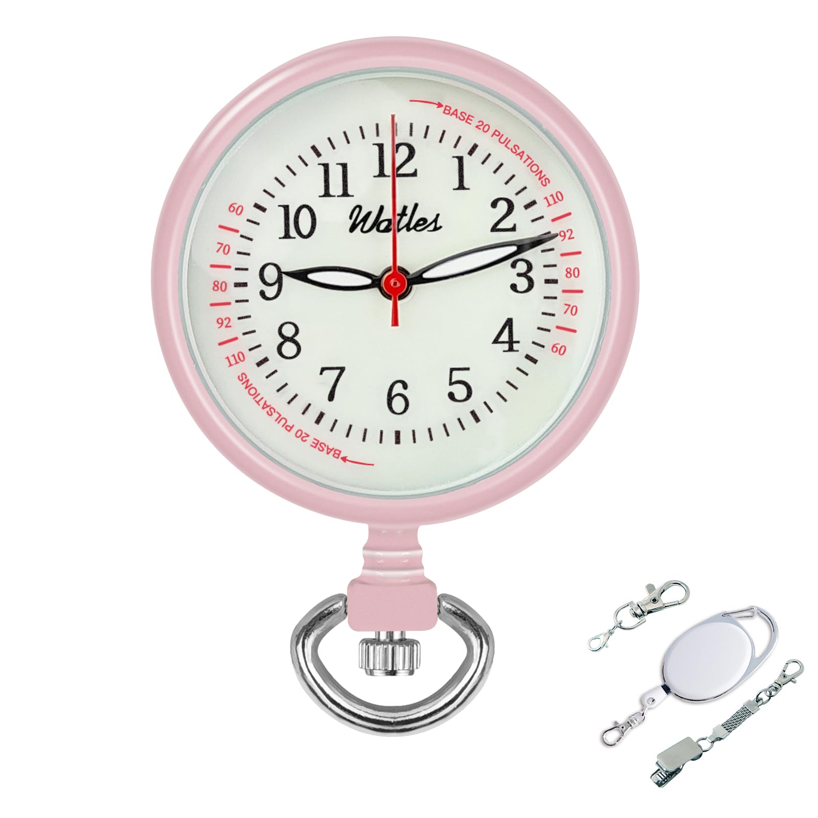 Часы Watles Nurse Pocket Japanese Quartz Inverted, сменные, 3 типа, с цепочкой, наручные часы и батарейка, циферблат, батарейка, водонепроницаемые, светящиеся, (розовый) розовый
Часы Watles Nurse Pocket Japanese Quartz Inverted, сменные, 3 типа, с цепочкой, наручные часы и батарейка, циферблат, батарейка, водонепроницаемые, светящиеся, (розовый) розовый
