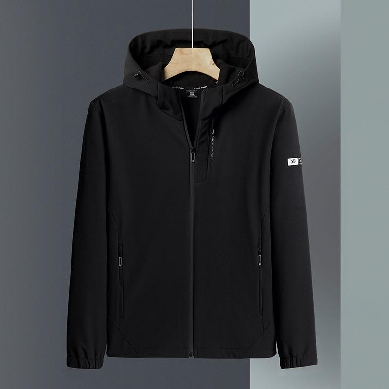 Men s Casual Fleece-Lined Softshell Jacket - Warm, Water-Repellent Windbreaker for Autumn and Winter XL
Men s Casual Fleece-Lined Softshell Jacket - Warm, Water-Repellent Windbreaker for Autumn and Winter XL