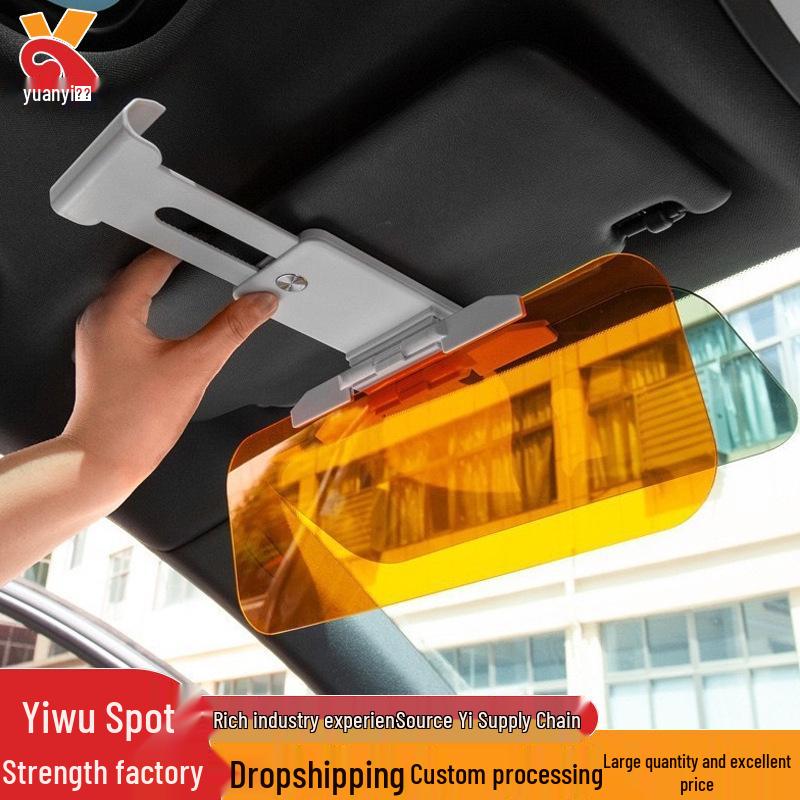 Polarized Anti-glare Clip-on Car Visor Sunglasses for Day & Night Small 32x12cm
Polarized Anti-glare Clip-on Car Visor Sunglasses for Day & Night Small 32x12cm