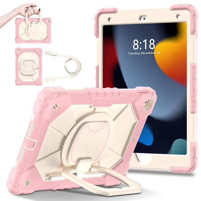 Handle Grip Case For iPad A16 2025 11th 10.9 2022 10th 10.2 7th 8th 9th Gen Air 1 2 Pro 9.7 2017 2018 Rotating Stand Cover Strap iPad Air 1 - Air 2 розового золота
Handle Grip Case For iPad A16 2025 11th 10.9 2022 10th 10.2 7th 8th 9th Gen Air 1 2 Pro 9.7 2017 2018 Rotating Stand Cover Strap iPad Air 1 - Air 2 розового золота