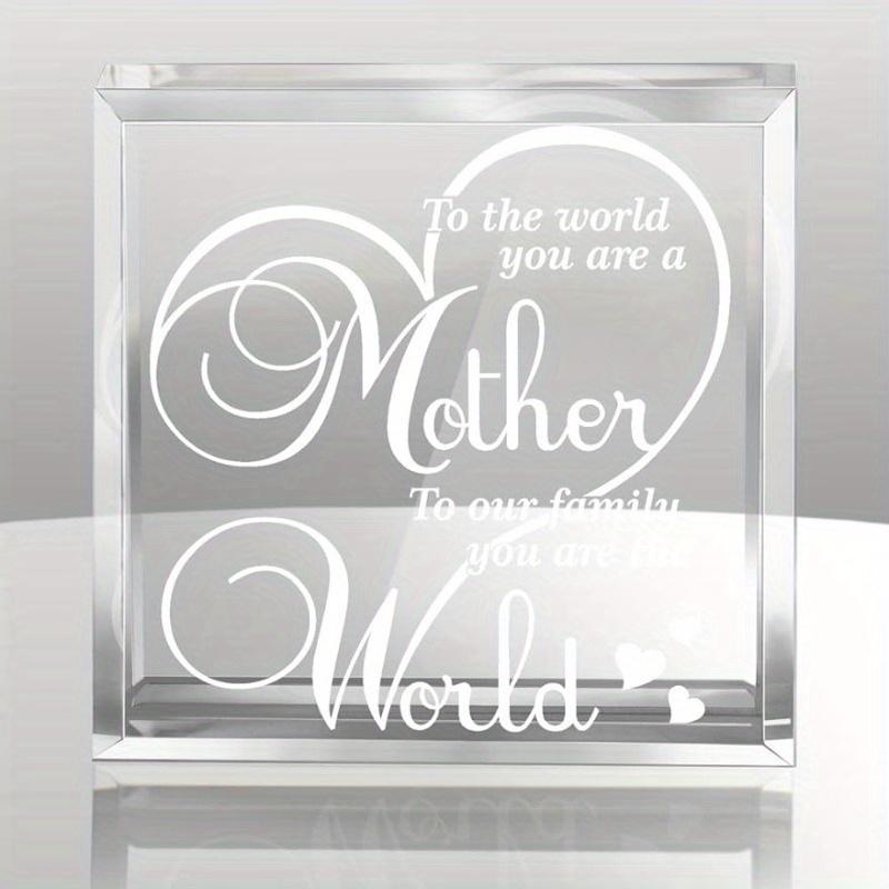 Гравированная памятная вещь «Для мира ты мать» — душевный подарок для матерей чистый
Гравированная памятная вещь «Для мира ты мать» — душевный подарок для матерей чистый