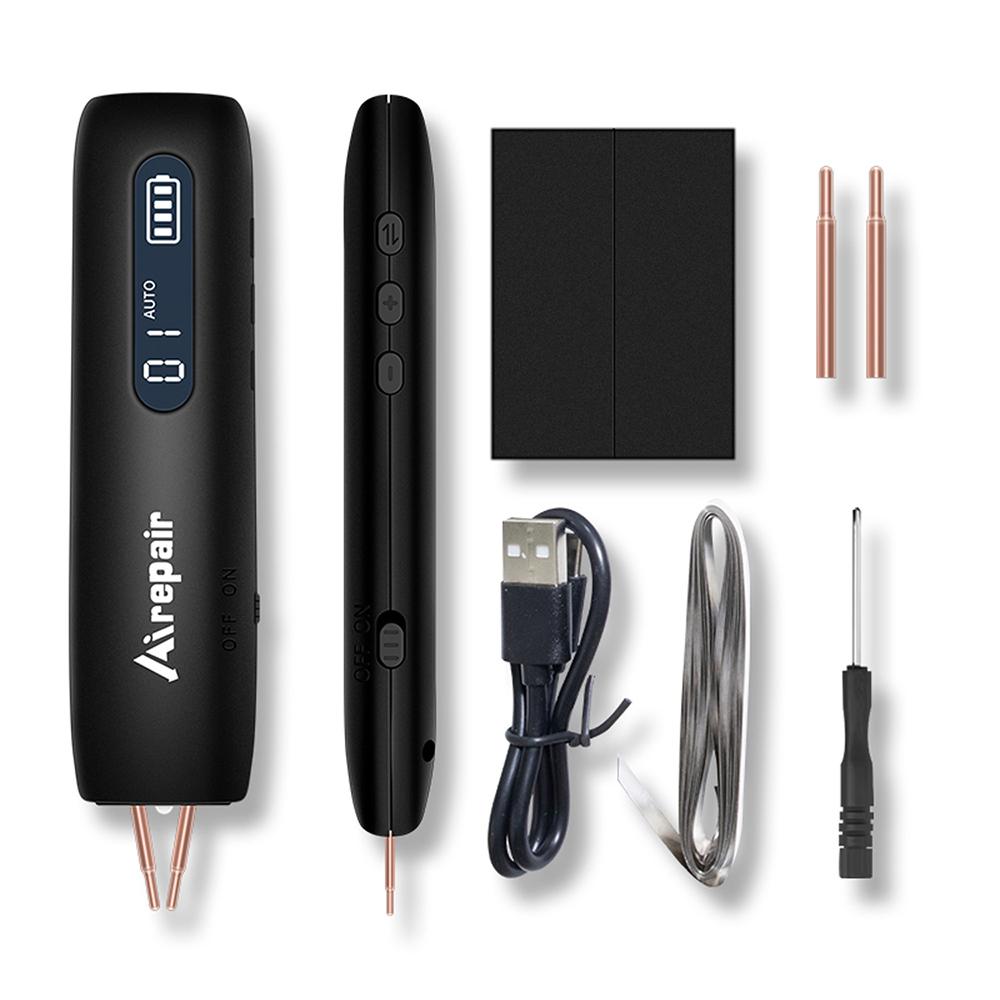 12-speed adjustable battery spot welder, 9-LED adjustable portable handheld spot welder, 18650 lithium-ion battery spot welder чорний
12-speed adjustable battery spot welder, 9-LED adjustable portable handheld spot welder, 18650 lithium-ion battery spot welder чорний