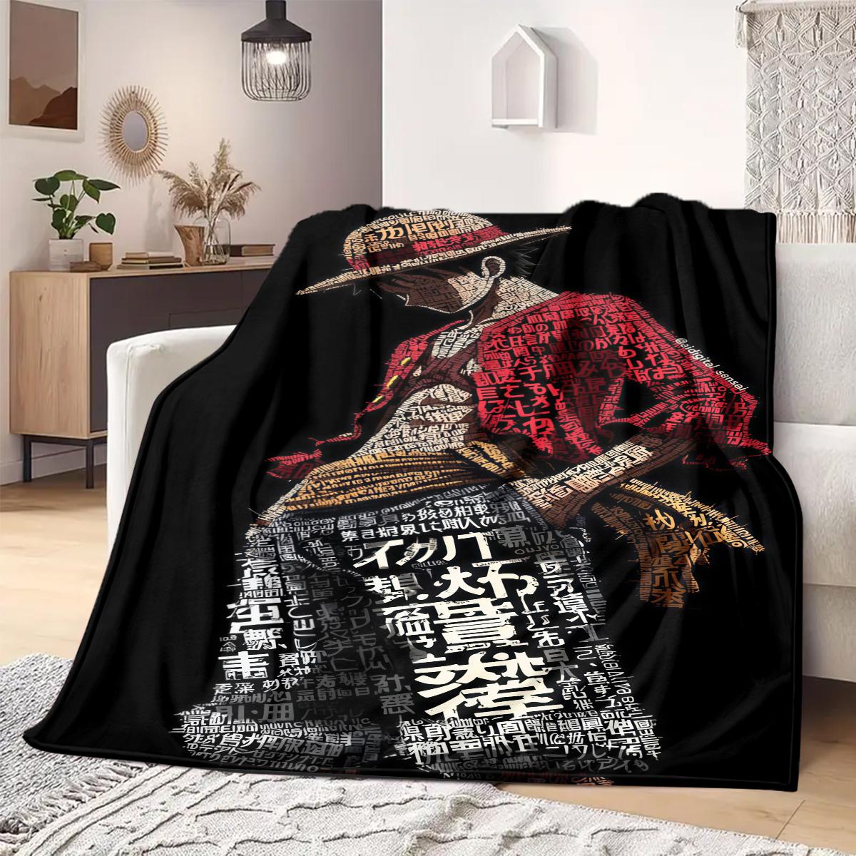 OnePiece Anime Print Blanket Warm Comfortable Flannel Blanket Suitable for Bedrooms, Sofas, Beds, Chairs, Picnics, Travel 75x90cm
OnePiece Anime Print Blanket Warm Comfortable Flannel Blanket Suitable for Bedrooms, Sofas, Beds, Chairs, Picnics, Travel 75x90cm
