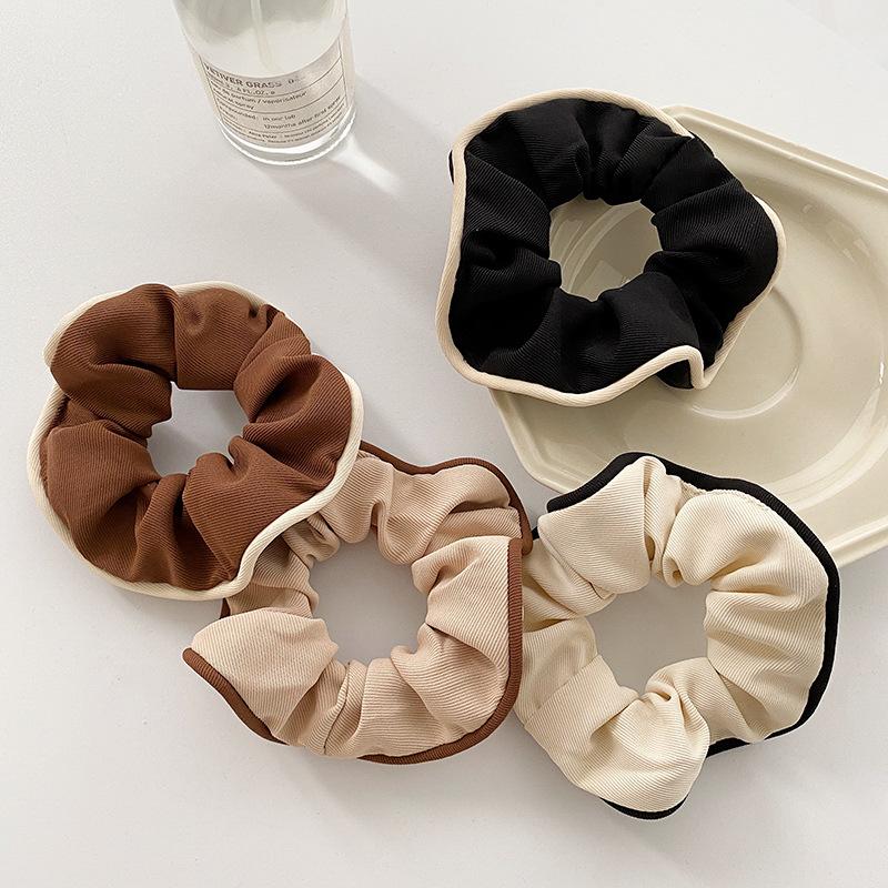 1pc/2pcs/4pcs Korean-style black, white, and brown solid-color hair ties, simple and versatile elastic hair ropes
1pc/2pcs/4pcs Korean-style black, white, and brown solid-color hair ties, simple and versatile elastic hair ropes