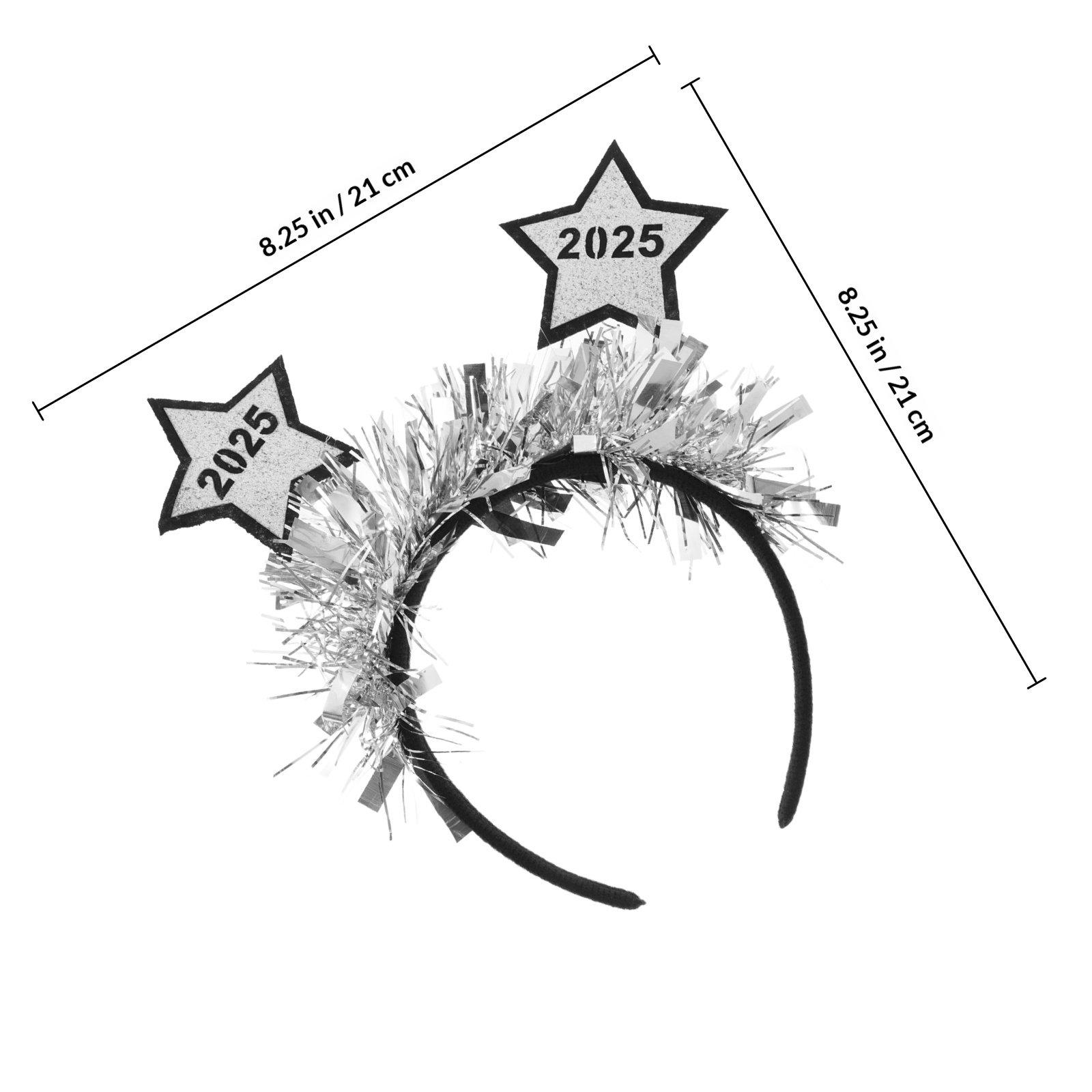New Year Headband 2025 Glitter Star Hair Hoop for Women Happy New Year Party Carnival Masquerade Photo Booth Props Holiday
New Year Headband 2025 Glitter Star Hair Hoop for Women Happy New Year Party Carnival Masquerade Photo Booth Props Holiday