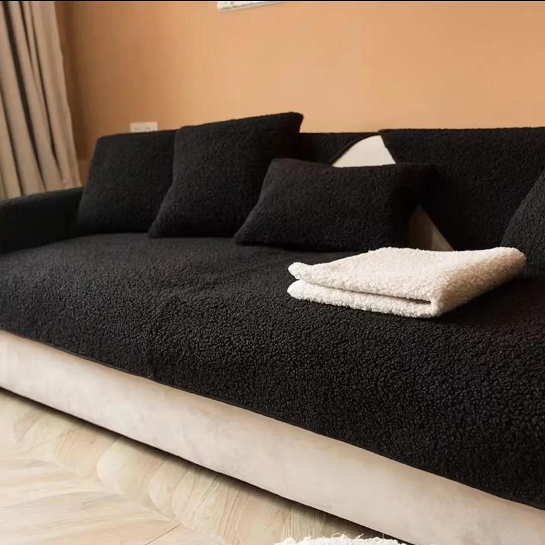 Модный шенилловый диванный чехол класса люкс, плюшевый бархат из овечьей шерсти для зимы, теплый, противоскользящий, накидки на спинку дивана, L-образный коврик для сиденья 70x70
Модный шенилловый диванный чехол класса люкс, плюшевый бархат из овечьей шерсти для зимы, теплый, противоскользящий, накидки на спинку дивана, L-образный коврик для сиденья 70x70