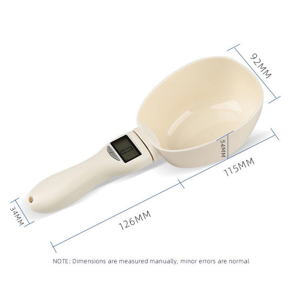 Measuring spoon, electronic scale, measuring spoon scale, cat food, dog food, pet feeding spoon, kitchen baking weighing spoon 3-800g
Measuring spoon, electronic scale, measuring spoon scale, cat food, dog food, pet feeding spoon, kitchen baking weighing spoon 3-800g
